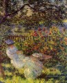 Alice Hoschede dans le jardin Claude Monet